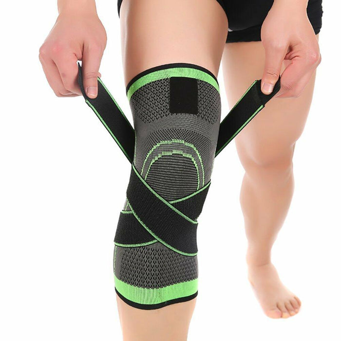 ASOONYUM Knee Sleeve Compression Support Pain Relief Green Single XX-Large by Deal US