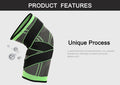 ASOONYUM Knee Sleeve Compression Support Pain Relief Green Single XX-Large by Deal US