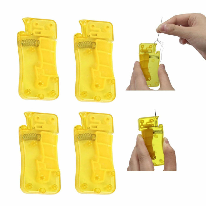YONNAXO Automatic Needle Threader Tool for Hand Sewing 4PCS by Deal US
