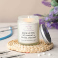 Conelist Nurse Graduation Scented Soy Candle Lavender 7oz Medical Theme by Deal US