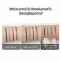 YIWANLLE Eyebrow Microblading Pen 3D Waterproof 4 Fork Tip Light Coffee 1 Count by Deal US