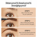 YIWANLLE Eyebrow Microblading Pen 3D Waterproof 4 Fork Tip Dark Coffee 1 Count by Deal US