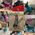 kims cosiart Polar Fleece Dog Jacket Windproof Warm Padded Coat Red Size S by Deal US