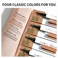YIWANLLE Eyebrow Microblading Pen 3D Waterproof 4 Fork Tip Light Coffee 1 Count by Deal US