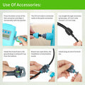 RUNWUSHENG Automatic Drip Irrigation Sprinkler Kit LCD Display 15 Nozzles by Deal US