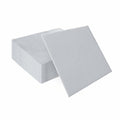 PAW Decor Collection Airlaid Paper Napkins 16x16 Silver 50 Pieces by Deal US