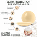 Nippiebye Silicone Reusable Adhesive Nipple Covers Pasties Caramel by Deal US
