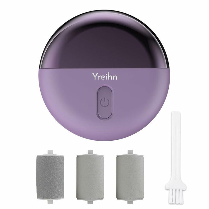 Yreihn Electric Callus Remover for Feet Purple 1 Count ABS Material by Deal US