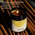 Generic English Pear & Freesia Scented Soy Candle Black Jar Chroma by Deal US