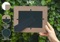 XDFVL Just Married Wedding Photo Frame Black 8x10 Horizontal by Deal US