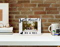 XDFVL Just Married Wedding Photo Frame Black 8x10 Horizontal by Deal US