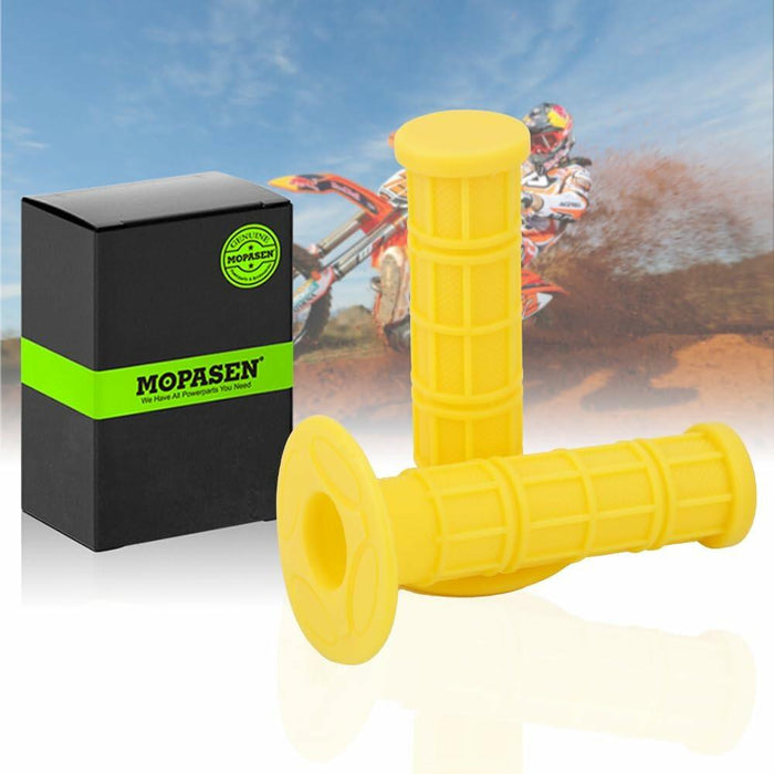 MOPASEN 7/8"" 22mm and 24mm Universal Motorcycle Grips Hand Grips for Kawasaki by Deal US