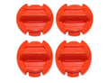 Turtle Den Polaris RZR Orange Floor Drain Plug 4 Pack Rubber by Deal US