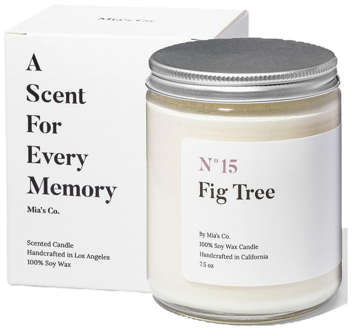 A Scent for Every Memory Mia's Co Ocean Rose Soy Wax Candle 7.5 oz by Deal US