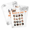 Tuyashua Halloween Horror Labor Game Baby Shower 30 Cards Multicolor WY03 by Deal US
