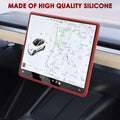 TSTESE Screen Edge Protector Trim Tesla Model 3 Highland Model Y 2020-2025 Red by Deal US