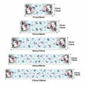 VIV CHERBL Boho Summer Striped Table Runner Black White 36x15 Inch Cotton by Deal US