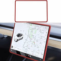TSTESE Screen Edge Protector Trim Tesla Model 3 Highland Model Y 2020-2025 Red by Deal US