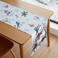 VIV CHERBL Boho Summer Striped Table Runner Black White 36x15 Inch Cotton by Deal US