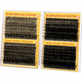 Starryzoom Lash Clusters Kit 525Pcs D-Curl 10-18MM Natural Full Volume by Deal US