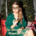 Gold Masquerade Mask For Women - Lace Masquerade Masks for Masquerade Party, by Deal US