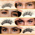 Starryzoom Lash Clusters Kit 525Pcs D-Curl 10-18MM Natural Full Volume by Deal US