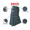 HAAUR TRADERS Scottish Tartan Men's Kilt Black Watch Leather Straps Size 38 by Deal US