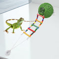 Neeenn Reptile Takraw Ball Hideout Climbing Toy Ladder Tank Decor by Deal US