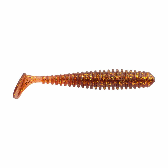 Berkley PowerBait Saltwater Power Swimmer 3.3in Root Beer Gold Fishing Lure by Deal US