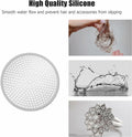 Shower Drain Hair Catcher Strainer by YOXITIXOY 118mm Stall Protector Silvery by Deal US