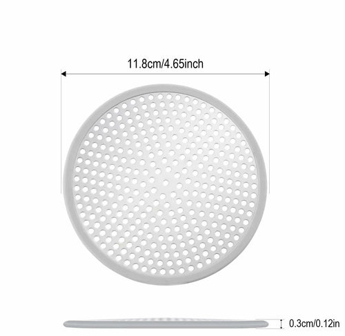 Shower Drain Hair Catcher Strainer by YOXITIXOY 118mm Stall Protector Silvery by Deal US