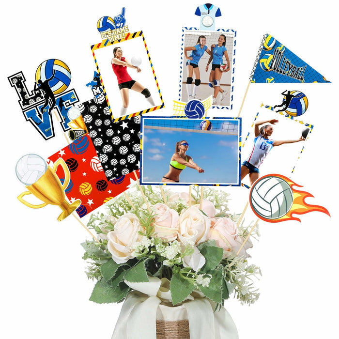 Weekgrat Volleyball Party Decorations Table Centerpiece 4x6 Photo Holders 30 PC by Deal US