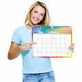 Lbylyhxc 2026 Wall Calendar 18 Months Jul 2025-Dec 2026 14.8x11.5 Rainbow by Deal US