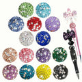 KUNHEHO 130 Pcs Mixed Color Wooden Round Beads for DIY Crafts & Accessories by Deal US