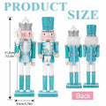 VorFor 4.7" Christmas Nutcracker Ornaments – Wooden Soldier Decor Set by Deal US