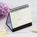 Koqye 2025 Small Desktop Flip Calendar – Daily Planner for Home & Office by Deal US