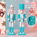 VorFor 4.7" Christmas Nutcracker Ornaments – Wooden Soldier Decor Set by Deal US