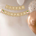 Little Pumpkin Teal Burlap Banner – Fall, Baby Shower & Birthday Decor by Deal US