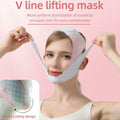 Reusable V Line Face Lifting Strap Jawline Shaper Sleeping Mask Women L by Deal US