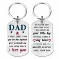 Viayen Dad from Son Keychain – Christmas, Birthday & Holiday Gift by Deal US