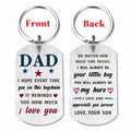 Viayen Dad from Son Keychain – Christmas, Birthday & Holiday Gift by Deal US