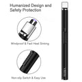 2PCS USB Rechargeable Arc Candle Lighter Windproof Flameless Black by Deal US