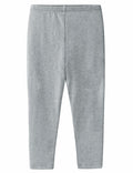 CETKIT Toddler Girls Leggings Stretchy Ankle Pants Heather Grey 3T by Deal US