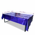JXPARTYY Iridescent Plastic Tablecloths 4 Pack 54x108 Disposable Party Yellow by Deal US