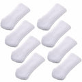 16 White Knitting Wool Chair Leg Socks Furniture Floor Protectors TEKEFT by Deal US