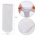 16 White Knitting Wool Chair Leg Socks Furniture Floor Protectors TEKEFT by Deal US