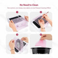 200 Sheets Nail Dust Collector Filter Paper Blue Nail Art Vacuum Cleaner by Deal US