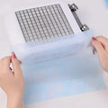 200 Sheets Nail Dust Collector Filter Paper Blue Nail Art Vacuum Cleaner by Deal US
