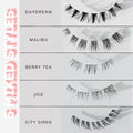 Sicurl 5-Pair Wispy Fluffy Eyelash Set Mixed Styles Cateye Fox Anime Lashes by Deal US