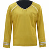 aiweran Captain Kirk Costume Adult Men Yellow T-Shirt(S), Small